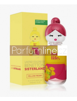 United Colors Of Benetton Sisterland Yellow Peony, Toaletní voda 80ml