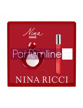 Nina Ricci Nina Rouge, SET: Toaletní voda 80ml + Toaletní voda 10ml