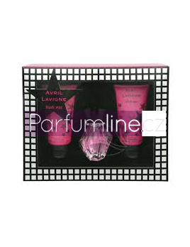 Avril Lavigne Black Star SET: Parfémovaná voda 15ml + Sprchový gél 50ml + Tělové mléko 50ml