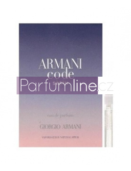 Giorgio Armani Code Satin, Vzorek vůně