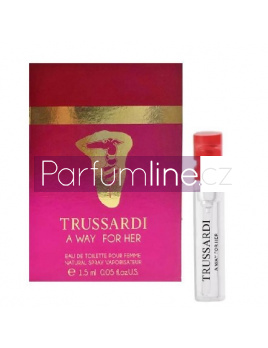 Trussardi A Way For Her, Vzorek vůně