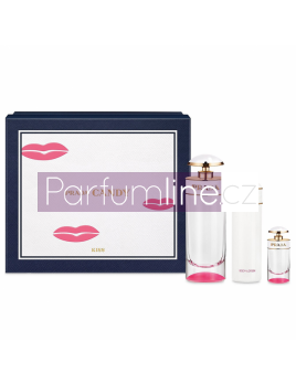 Prada Candy Kiss, SET: Parfumovaná voda 80ml + Parfumovaná voda 10ml + Tělové mléko 75ml