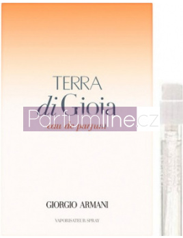 Giorgio Armani Terra di Gioia, Vzorek vůně