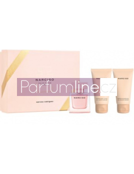 Narciso Rodriguez Narciso Cristal SET: Parfumovaná voda 50ml + Tělové mléko 50ml + Sprchový gél 50ml