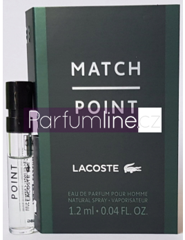Lacoste Match Point Eau de Parfum, EDP - Vzorek vůně