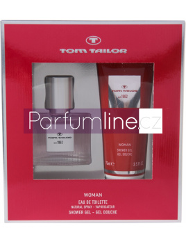 Tom Tailor est. 1962 Woman Set, Toaletní voda 10ml + Sprchový gél 75ml