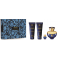 Versace Dylan Blue Pour Femme, SET: Parfumovaná voda 100ml + Parfumovaná voda 5ml + Sprchovací gél 100ml + Tělové mléko 100ml