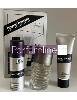 Bruno Banani Man, Toaletní voda 50ml + 50ml Sprchový gél + 50ml Deodorant