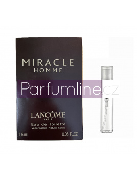 Lancome Miracle Homme, Vzorek vůně