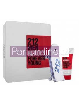 Carolina Herrera 212 Men Heroes Forever Young, Toaletní voda 90ml + Sprchovací gél 100ml