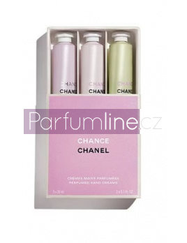 Chanel Chance, SET: Krém na ruce 20ml + Eau Tendre Krém na ruce 20ml + Eau Fraiche Krém na ruce 20ml