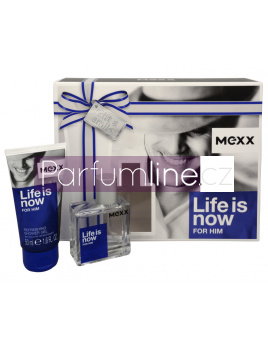 Mexx Life is Now for Him, Edt 30ml + 50ml sprchovy gel