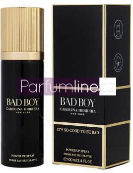 Carolina Herrera Bad Boy, Power Up Sprej Toaletní voda 100ml