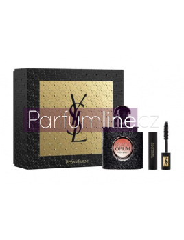 Yves Saint Laurent Opium Black SET: Parfumovaná voda 30ml + Řasenka 2ml